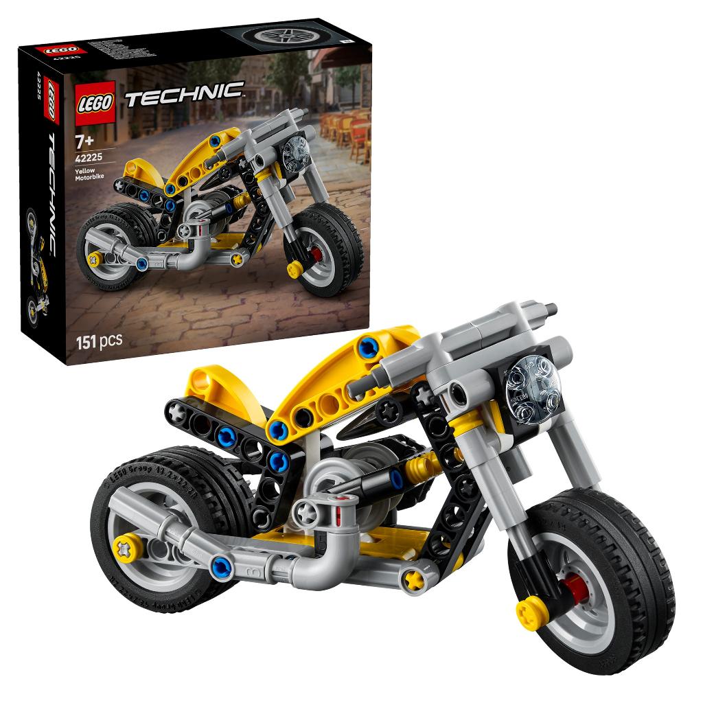 LEGO Technic 42225 Gele motor 151 delig, Ophalen of Verzenden, Nieuw, Complete set, Lego