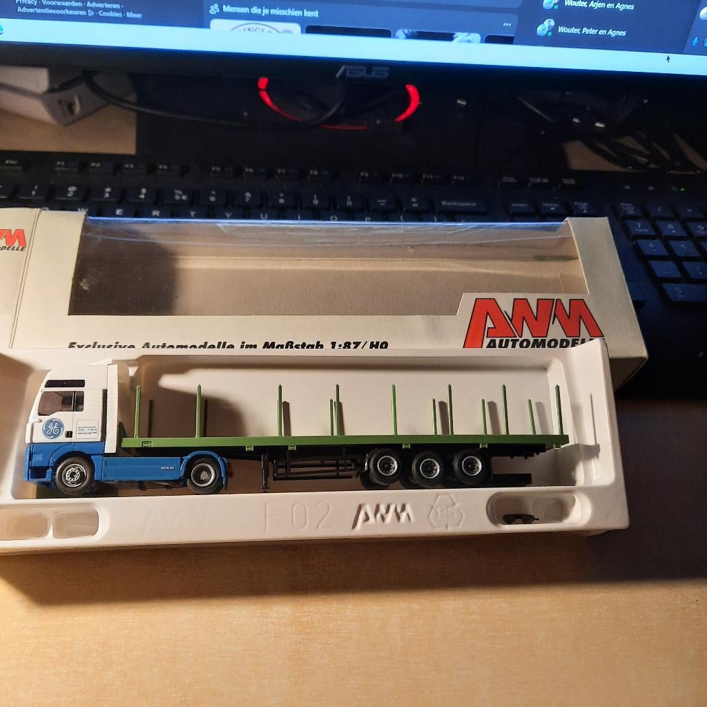 AWM MAN Rongenoplegger, Ophalen of Verzenden, Bus of Vrachtwagen