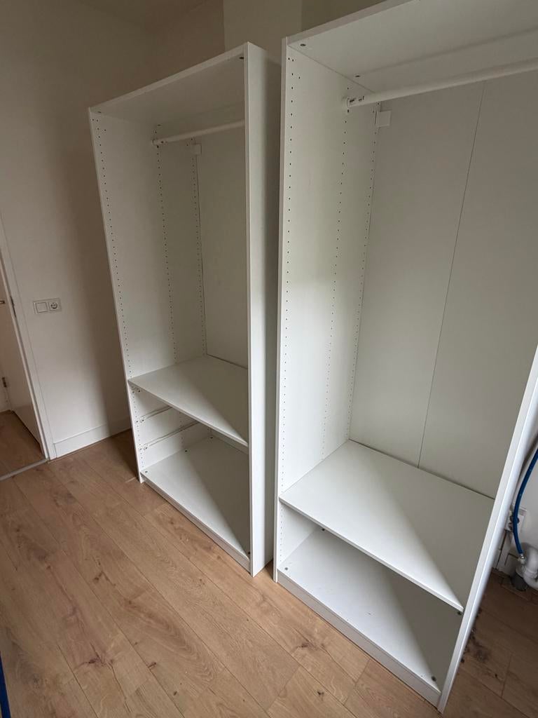 IKEA Pax Kasten - 200cm hoog, 100cm en 75cm breed, Met plank(en), Gebruikt, 200 cm of meer, 150 tot 200 cm
