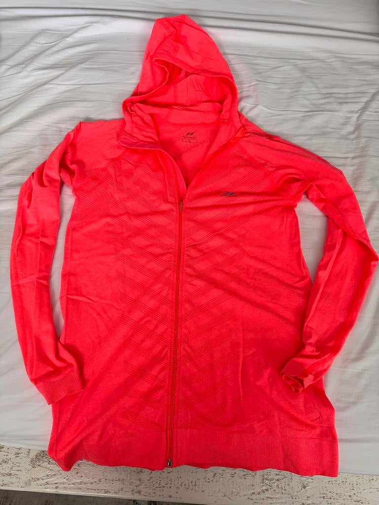 Nooit gedragen sportvest pro touch L oranje /rose, Maat 38/40 (M), Overige typen, Ophalen of Verzenden, Zo goed als nieuw