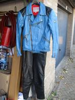 Vintage lederen Damen motorpak jas en broek maat 52, Motoren, Kleding | Motorkleding, Ophalen of Verzenden, Tweedehands, Combipak