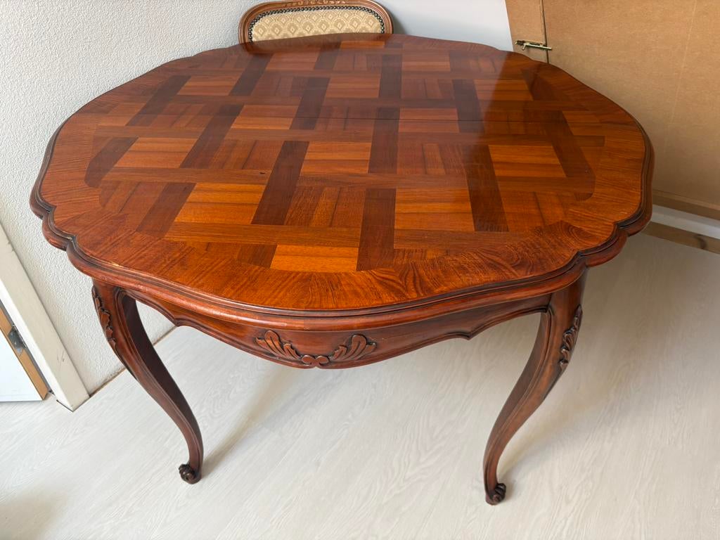 Vintage tafel, Ophalen