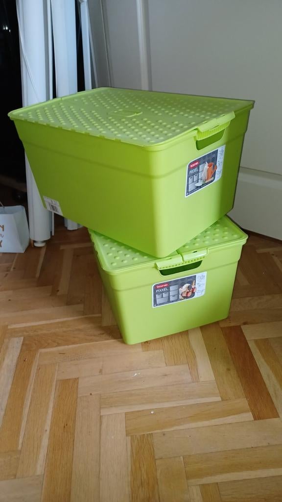 Curver PIXXEL 30 liter opbergbox / krat, Minder dan 35 cm, Minder dan 50 cm, Ophalen of Verzenden, Minder dan 40 cm