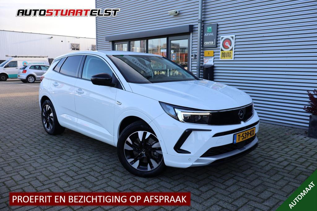 Opel Grandland 1.6 Turbo Plug-In Hybrid Level 3 1e Eigenaar, Auto's, Opel, Euro 6, 4 cilinders, LED verlichting, Leder en Stof