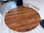 Eikenhouten tafel goosens, Ophalen, Zo goed als nieuw, Vier personen, 100 tot 150 cm