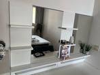 Twee badkamer/make-up spiegels met planken, Ophalen, Gebruikt, 100 tot 125 cm, Minder dan 100 cm