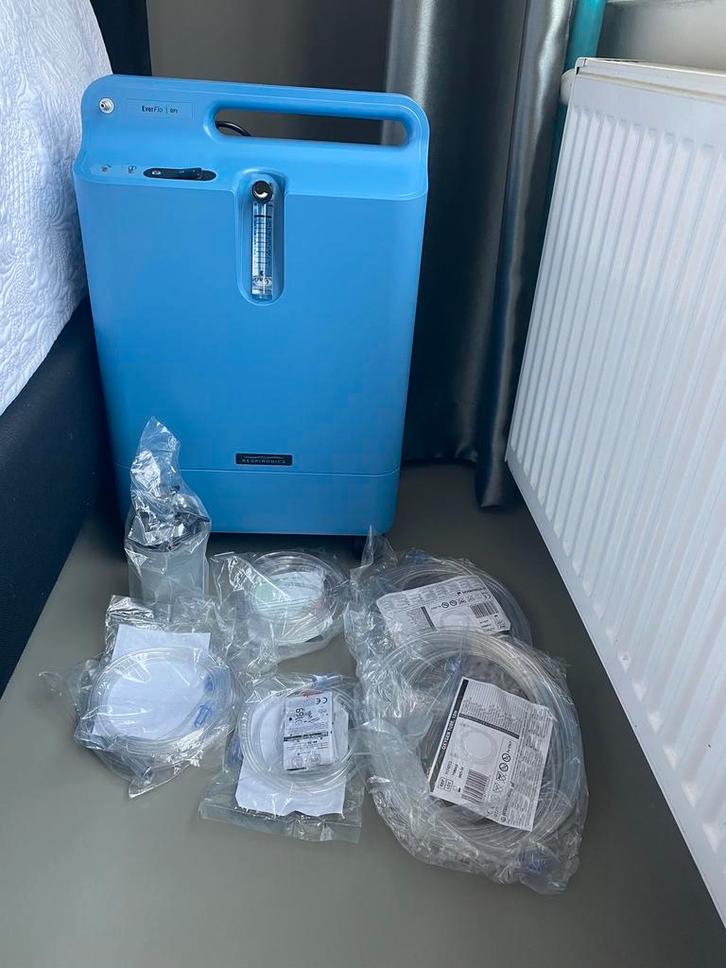 Zuurstofconcentrator van Philips Respironics Everflow OPI, Diversen, Verpleegmiddelen, Nieuw, Ophalen