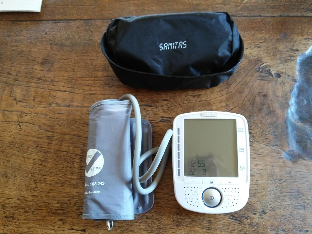 Sanitas SBM 52 Bloeddruk meter SBM52 bloeddrukmeter, Verzenden, Gebruikt