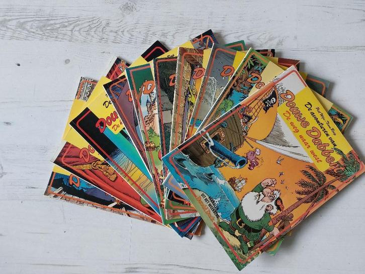 Douwe Dabbert 10 delen, Boeken, Stripboeken, Gelezen, Meerdere stripboeken, Ophalen of Verzenden