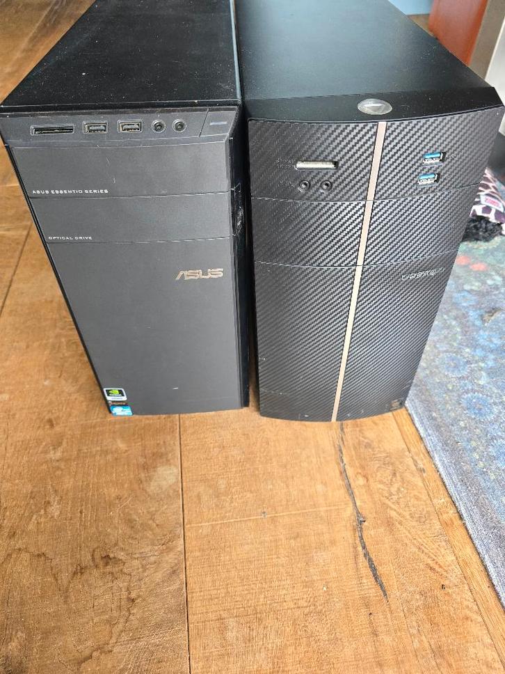 ASUS PEAQ Windows 11 enterprise desktops, Computers en Software, Desktop Pc's, Gebruikt, 3 tot 4 Ghz, SSD, 8 GB, Met videokaart