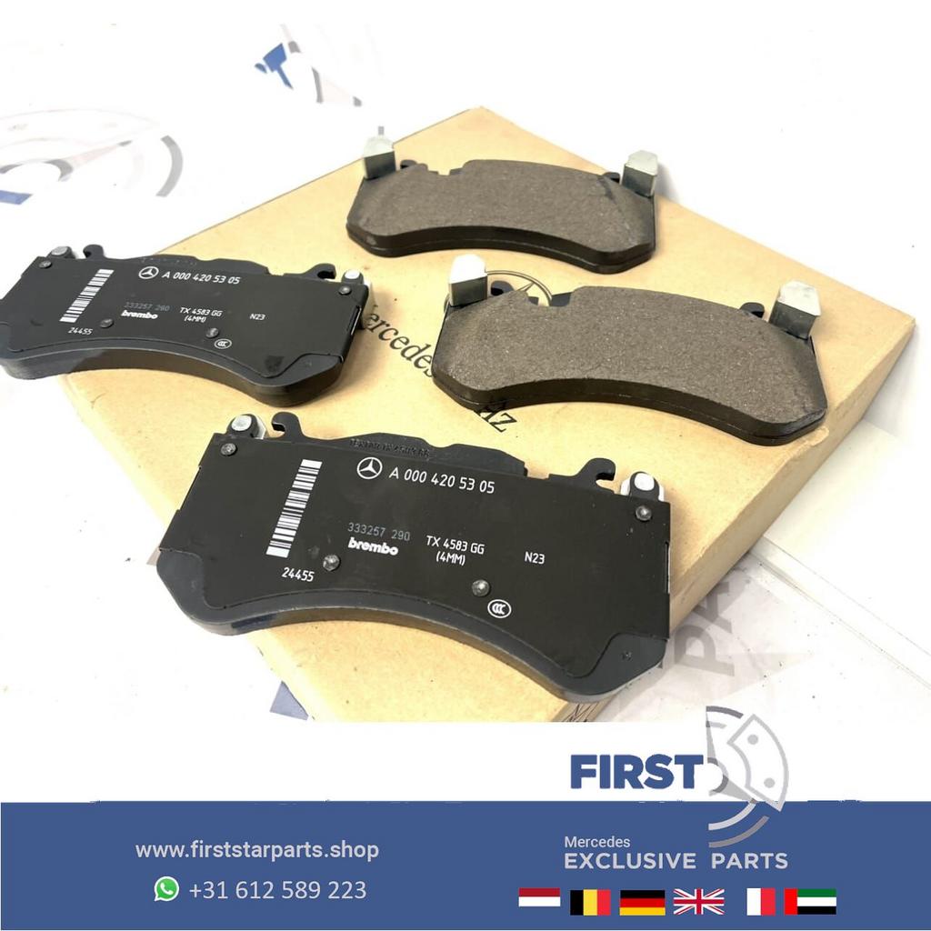 A0004202804 Mercedes REMBLOKKEN SET W176 W177 W117 W118 W156, Auto-onderdelen, Remmen en Aandrijving, Gebruikt, -, Ophalen of Verzenden