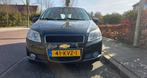 Chevrolet Aveo 1.2 16V 3D 2010 Zwart, Auto's, Chevrolet, Voorwielaandrijving, Stof, 40 €/maand, Aveo
