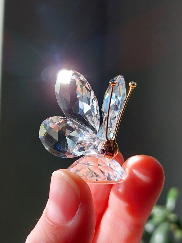 Swarovski Vlinder 'De Zomerse Weide' kristal, Ophalen of Verzenden, Zo goed als nieuw, Figuurtje