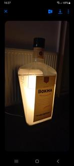 BOKMA JENEVER LICHTBAK 70/80 JAREN., Verzamelen, Ophalen of Verzenden, Zo goed als nieuw, Lichtbak of (neon) lamp