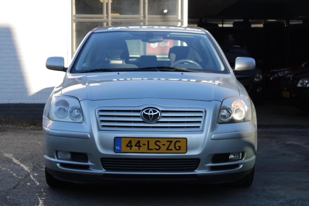 Toyota Avensis 2.0 VVTi Linea Luna | Airco | Elec ramen | Cr, Voorwielaandrijving, 1998 cc, Stof, Zwart
