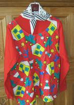 Clowns kleding rode trui met hes XL, Maat 42/44 (L), Ophalen of Verzenden, Kleding, Overige thema's