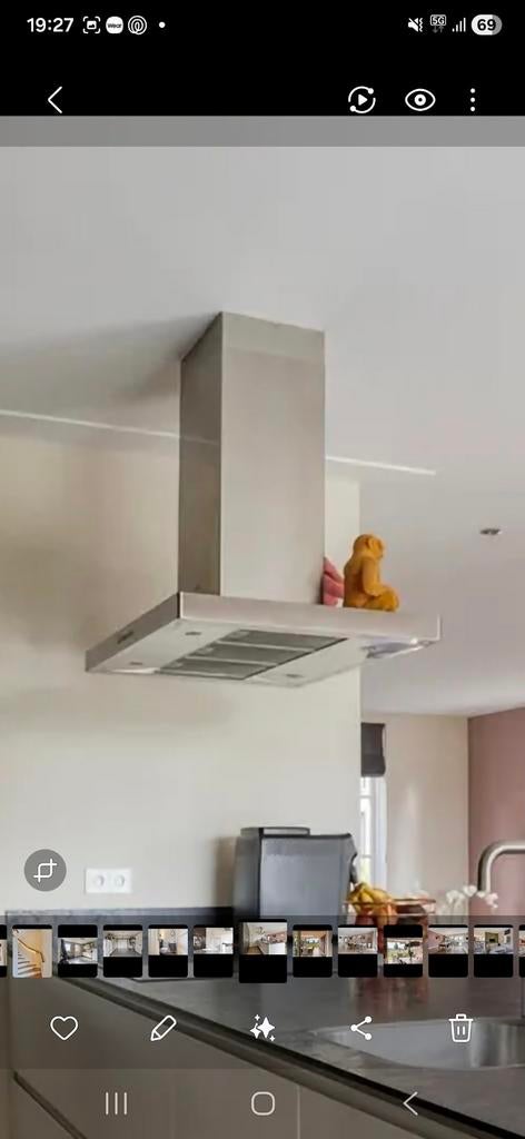 Moderne RVS Afzuigkap - Eilandschouwkap, Ophalen, Wandschouwkap