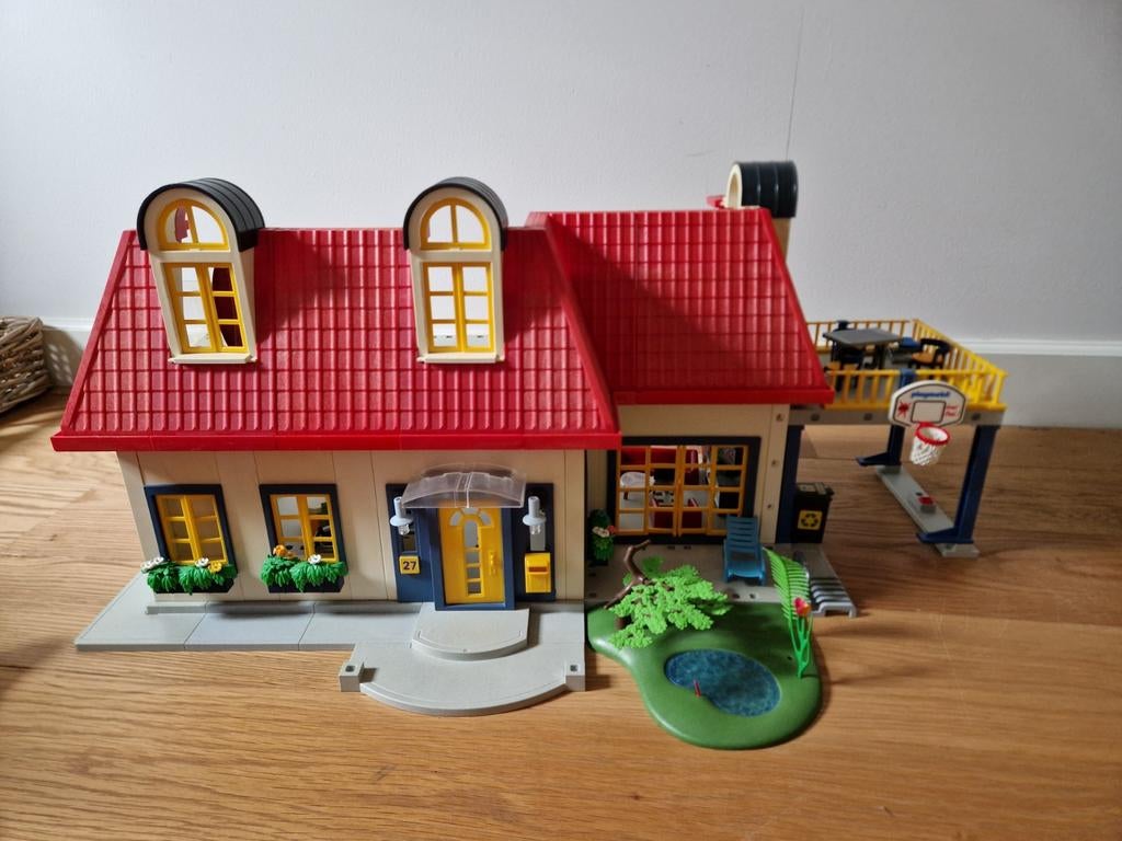 Playmobile woonhuis, Ophalen of Verzenden, Gebruikt, Complete set