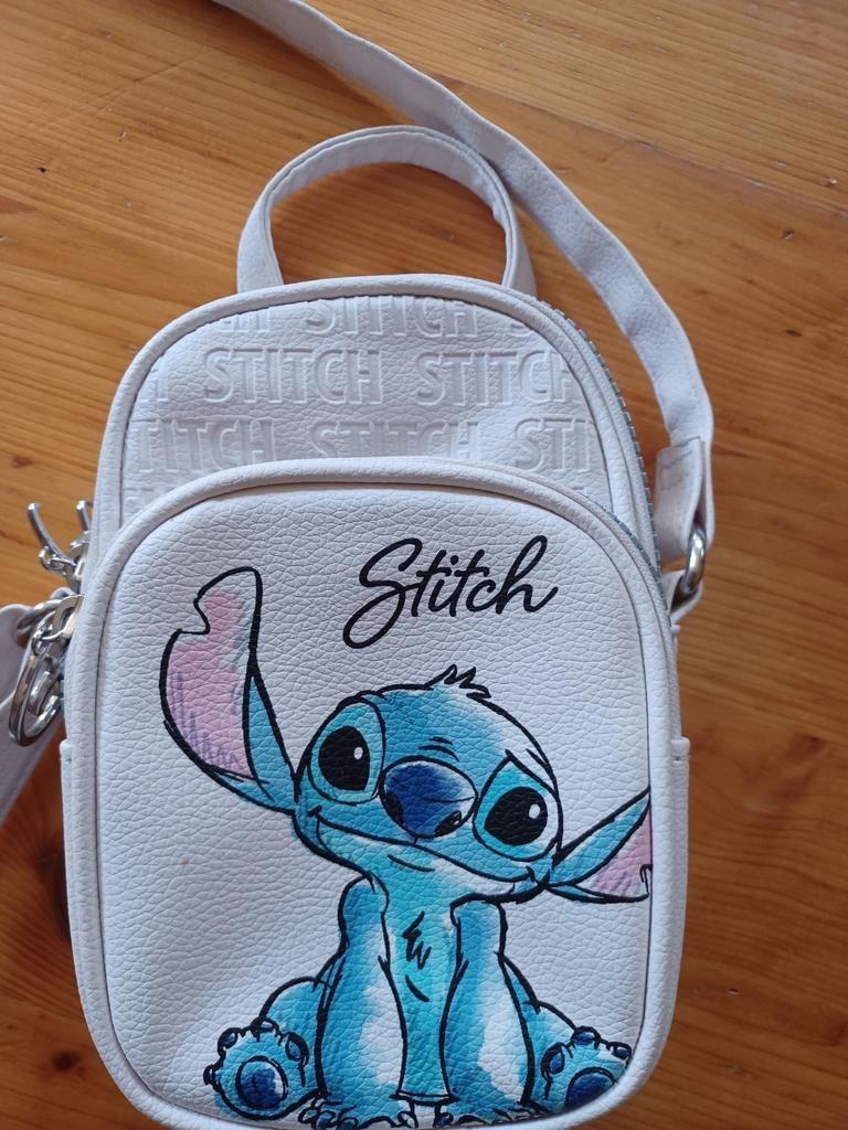 Disney Stitch Tas tasje, Sieraden, Tassen en Uiterlijk, Ophalen of Verzenden, Wit, Overige merken