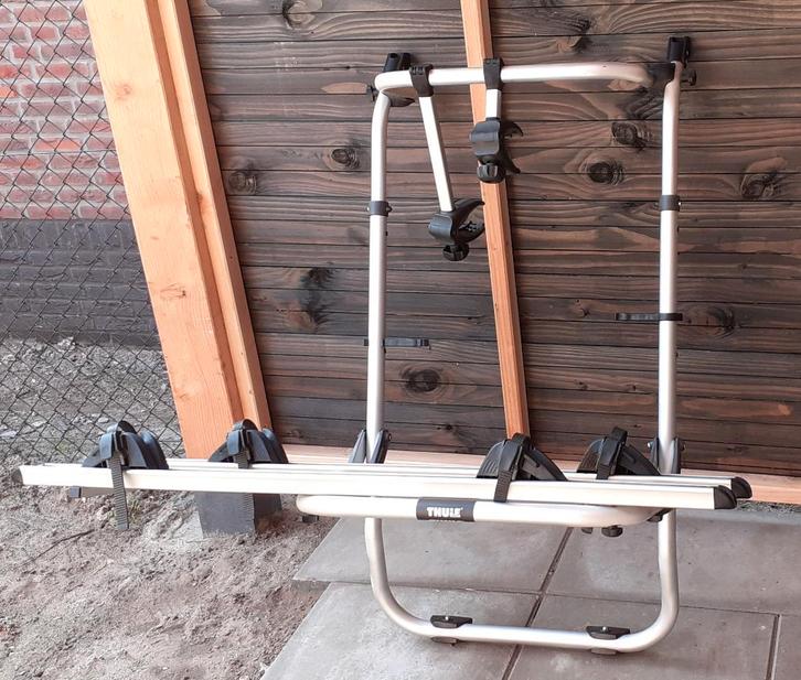 Fietsdrager, Auto diversen, Fietsendragers, Gebruikt, Achterklepdrager, 2 fietsen, Brede banden, Ophalen
