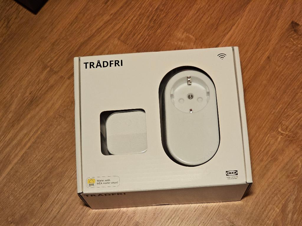 IKEA TRÅDFRI besturingscontactdoos set - Nieuw in doos, Huis en Inrichting, Lampen | Overige, Nieuw, Ophalen