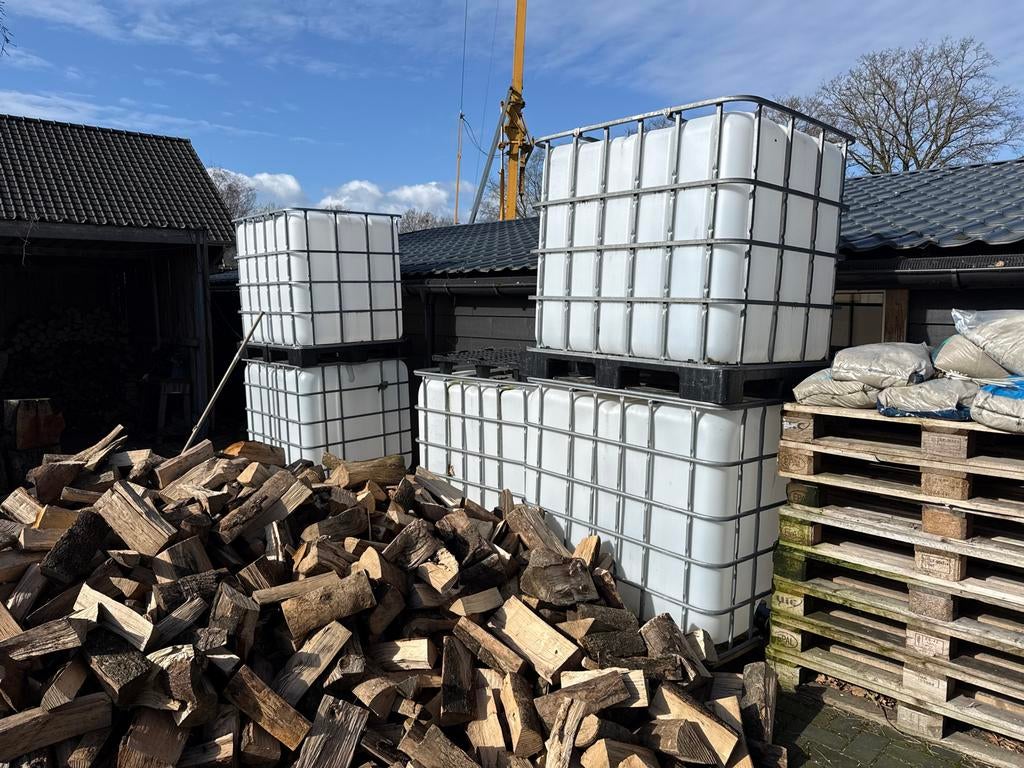 5x IBC container 1000 liter, Ophalen of Verzenden