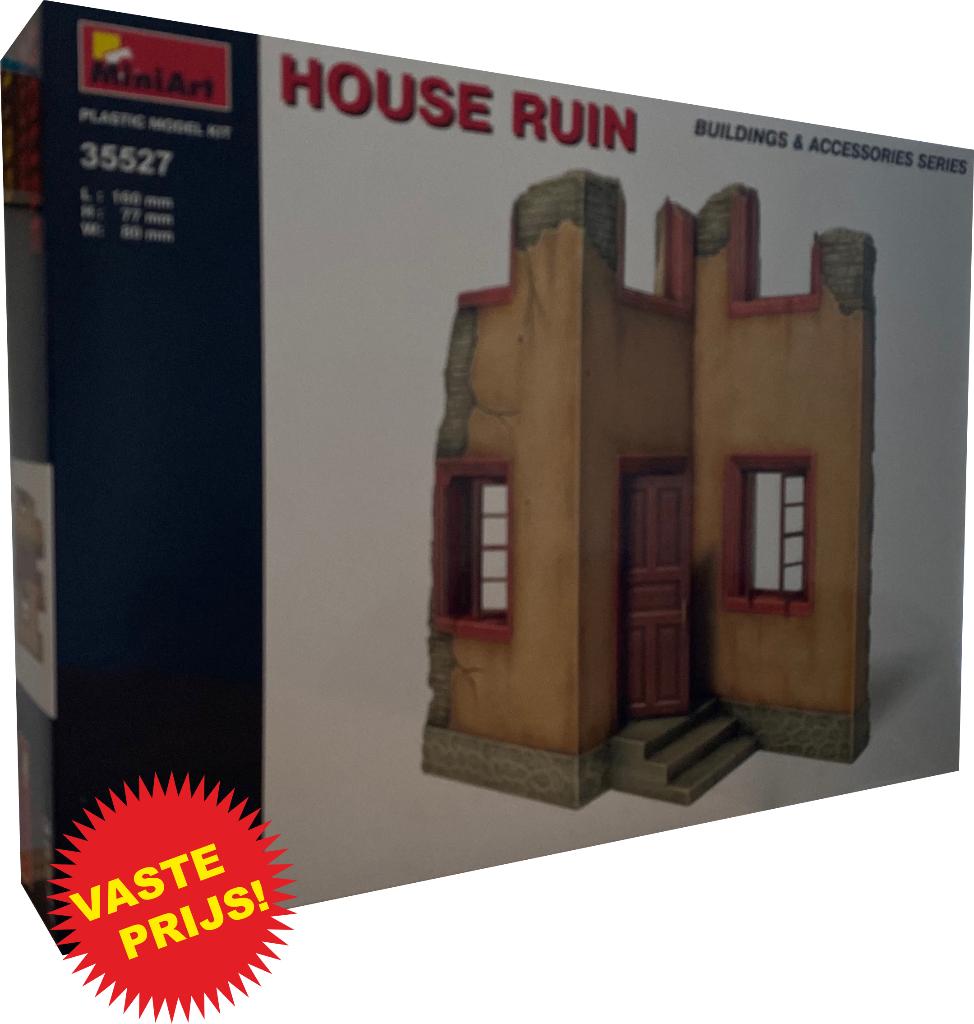 House Ruin (MiniArt 35527) 1/35, Hobby en Vrije tijd, Modelbouw | Figuren en Diorama's, Ophalen of Verzenden, Nieuw, 1:35 tot 1:50