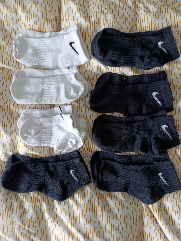 8-pack Nike dames sokken maat 35-38, Sokken en Kniesokken, Zwart, Maat 35 t/m 38, Nike