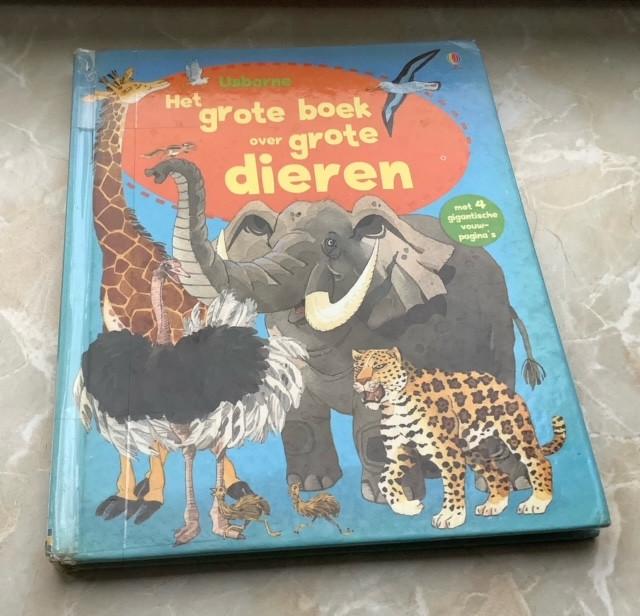 (N)Usborne Groot Dierenboek, Ophalen of Verzenden, Gelezen, Non-fictie, 4 jaar