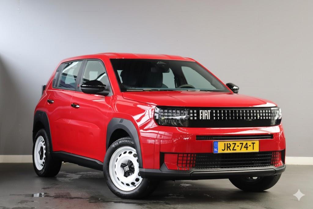 Fiat Grande Panda RED 11kW 44kWh 712 KM / Direct leverbaar /, Auto's, Fiat, Stof, Gebruikt, Panda, 320 km