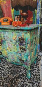 Eclectisch/Buikkastje/Kastje/Panter/Hippie, Antiek en Kunst, Ophalen of Verzenden