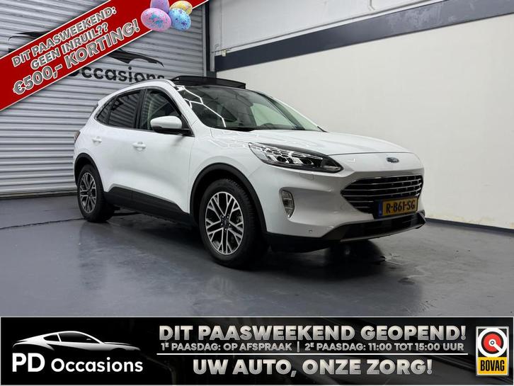 Ford Kuga 2.5 PHEV Titanium X - Pano - Trekhaak- Winter pakk, Auto's, Ford, Bedrijf, Te koop, Kuga, ABS, Adaptive Cruise Control