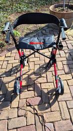 Zgan  makkelijk inklapbare,rollator Quava rood., Ophalen, Opvouwbaar, Zo goed als nieuw