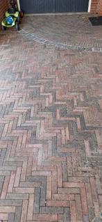 Betonklinkers waalformaat, Tuin en Terras, Ophalen, Gebruikt, Klinkers, 10 m² of meer