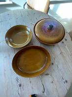 Set Arcopal France Vulcano, Ophalen of Verzenden, Overige stijlen, Glas, Schaal of Schalen