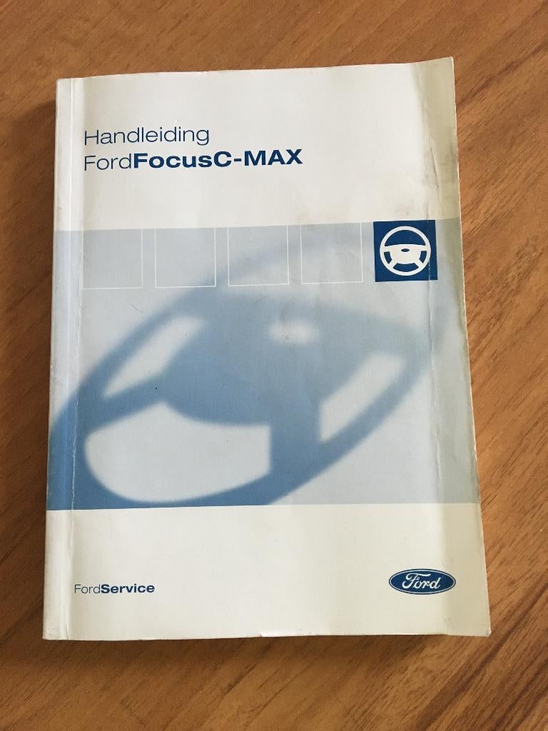 Instructieboek Ford Focus C-Max 2004, zeer mooi!, Auto diversen, Handleidingen en Instructieboekjes, Ophalen of Verzenden