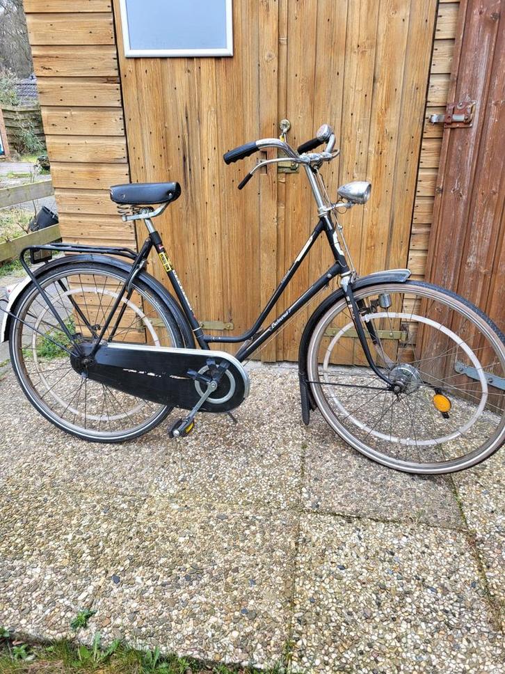 Klassieke Batavus damesfiets met stang trommelremmen, Fietsen en Brommers, Fietsen | Oldtimers, Ophalen
