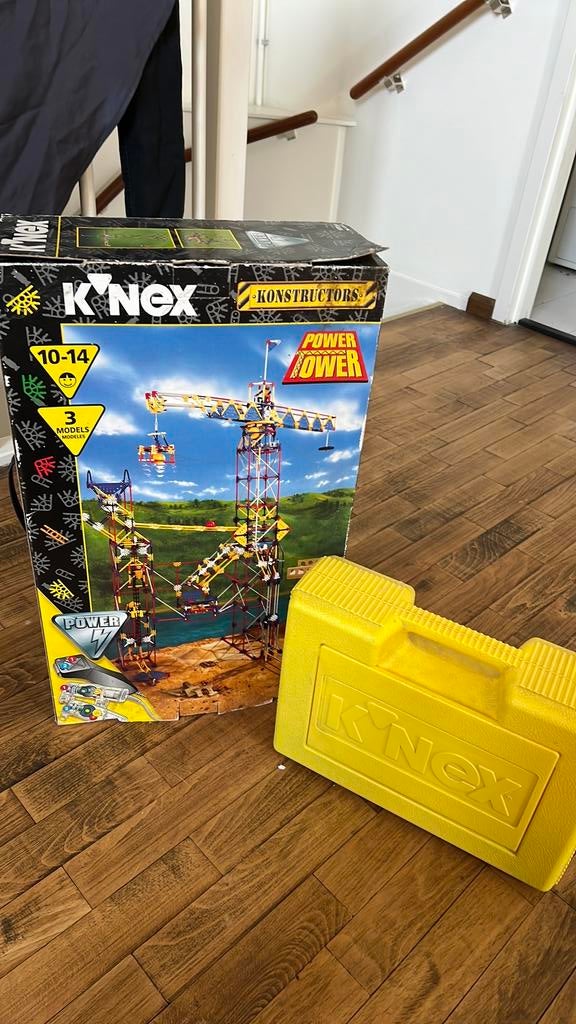 K’nex power tower, Ophalen, Zo goed als nieuw, K'nex