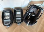 Maxi cosi Pebble en 2x familyfix base, Ophalen, Autogordel of Isofix, Gebruikt, 0 t/m 13 kg