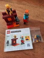 Lego minecraft set 21266 compleet, Ophalen of Verzenden, Zo goed als nieuw
