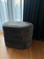 Riviera Maison The Statesman Pouf poef Fluweel, Ophalen, Minder dan 50 cm, Zo goed als nieuw, Stof