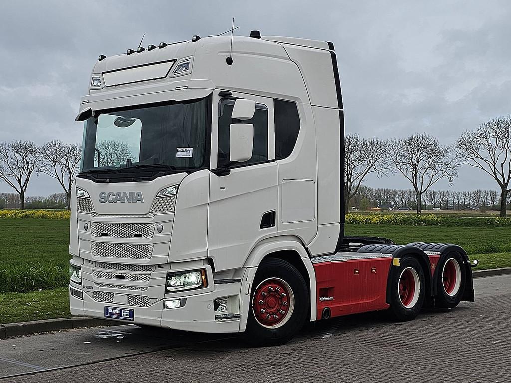 SCANIA R450 6x2 nb retarder, Auto's, Vrachtwagens, Automaat, Euro 6, Leder, Bedrijf