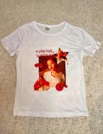 Ariana Grande "eternal sunshine" T-shirt - Wit met rood, Kleding | Dames, T-shirts, Wit, Ophalen of Verzenden, Korte mouw, Maat 36 (S)