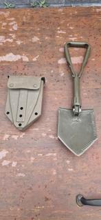 Militaire schop met hoes - Pio Schop, Ophalen of Verzenden, Gebruikt, Schop, Onbekend