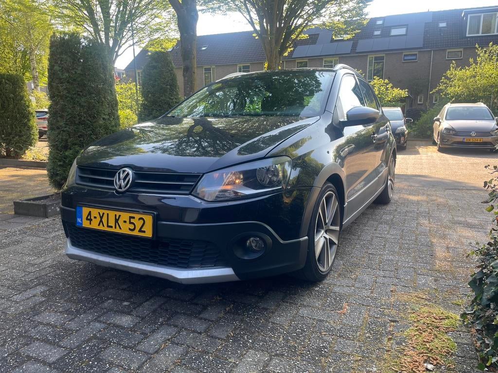 Volkswagen Cross Polo 1.2 6V 44KW 5D My2009 2009 Zwart, Voorwielaandrijving, 967 kg, 40 €/maand, 1198 cc