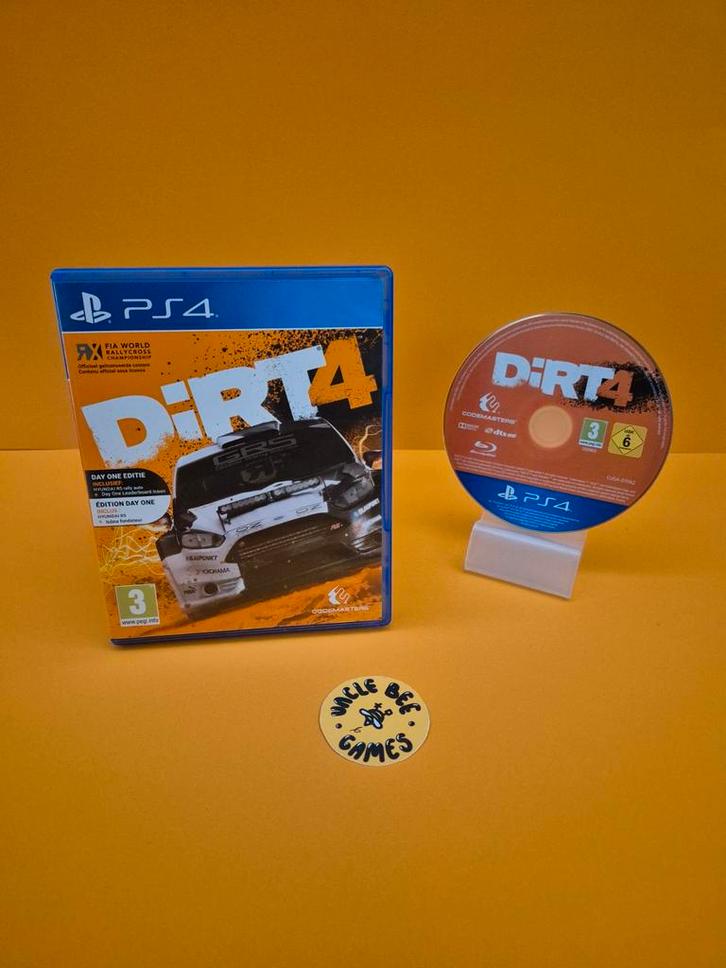 Dirt 4, Spelcomputers en Games, Games | Sony PlayStation 4, Zo goed als nieuw, Racen en Vliegen, 1 speler, Vanaf 3 jaar, Verzenden