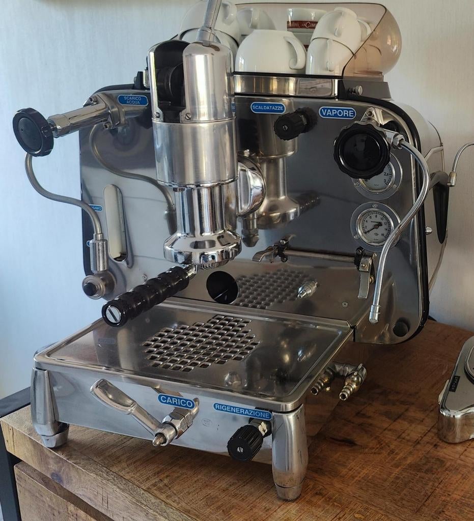 Faema E61 Espressomachine - Gerestaureerd - President Groep, Witgoed en Apparatuur, Gebruikt, Espresso apparaat, Gemalen koffie