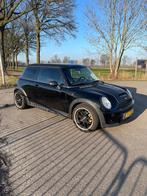 Mini cooper s 2003 Zwart, Auto's, Mini, 4 stoelen, 163 pk, Zwart, Geïmporteerd