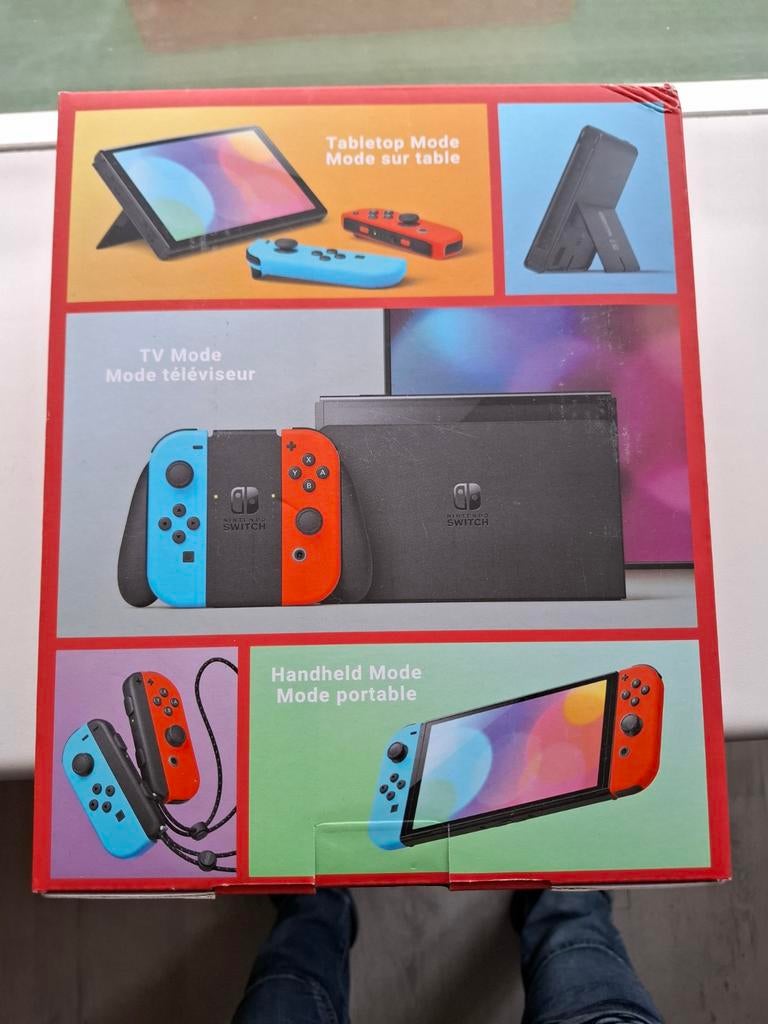 Nintendo Switch OLED NIEUW!!!!, Ophalen of Verzenden, Nieuw, Zonder controller, Switch OLED