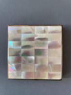 Vintage parelmoer poederdoos, Ophalen